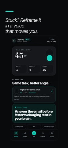 Capacify: ADHD Energy Planner Screenshot 4 of 5
