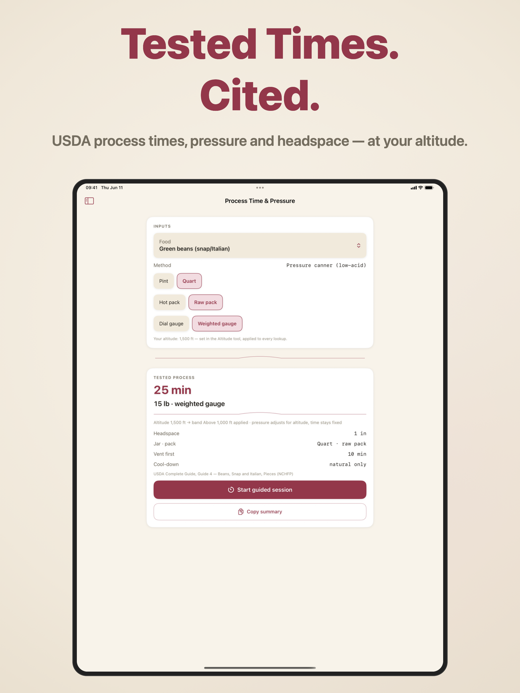 Larder: Canning Calculator screenshot 10
