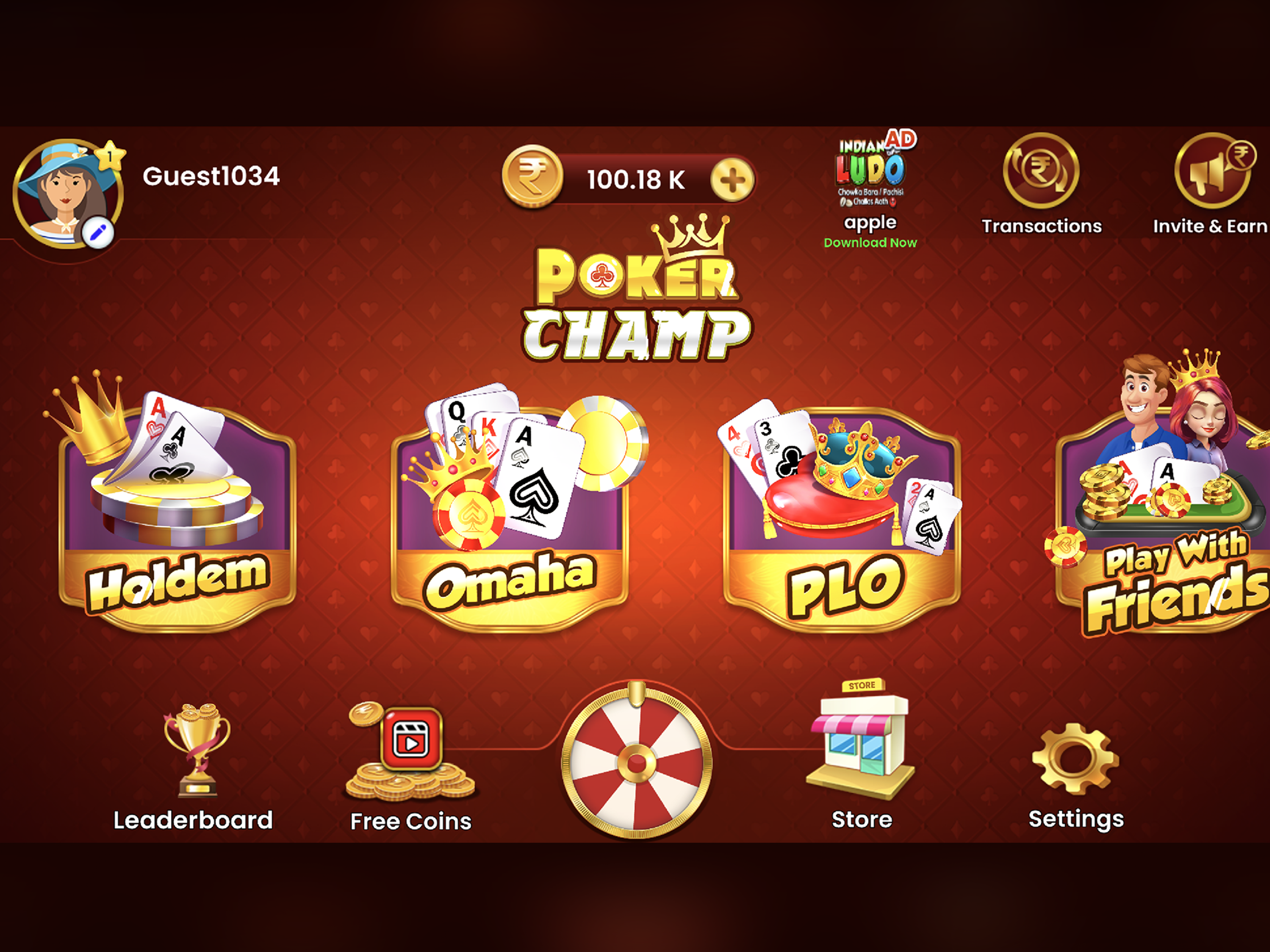 Poker Champ TexasHoldem Omaha screenshot 8