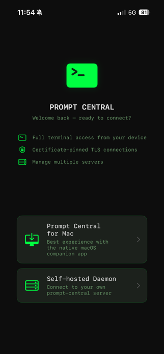 Prompt Central Screenshot 1 of 8