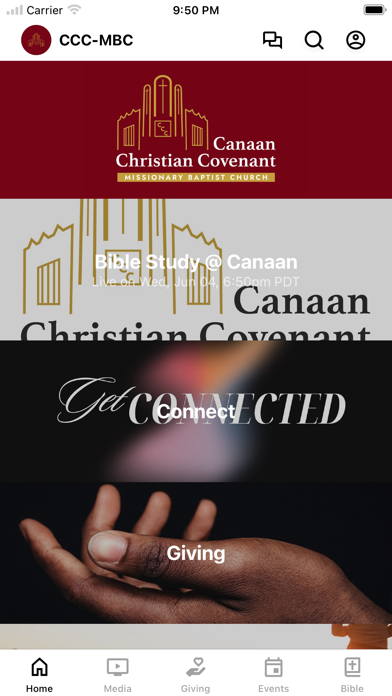 CCC-MBC app screenshot