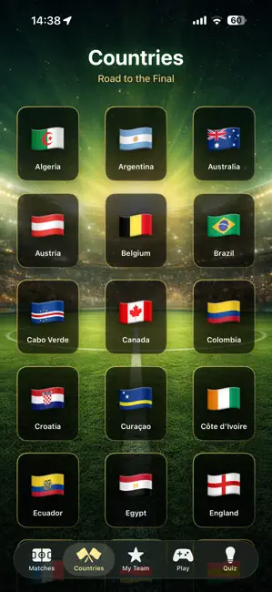 Copa do Futebol 2026 iPhone screenshot 5