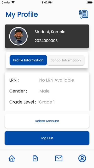 KHMILC Mobile Application Screenshot