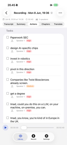 FerIQ: AI Transcriber Screenshot 6 of 10