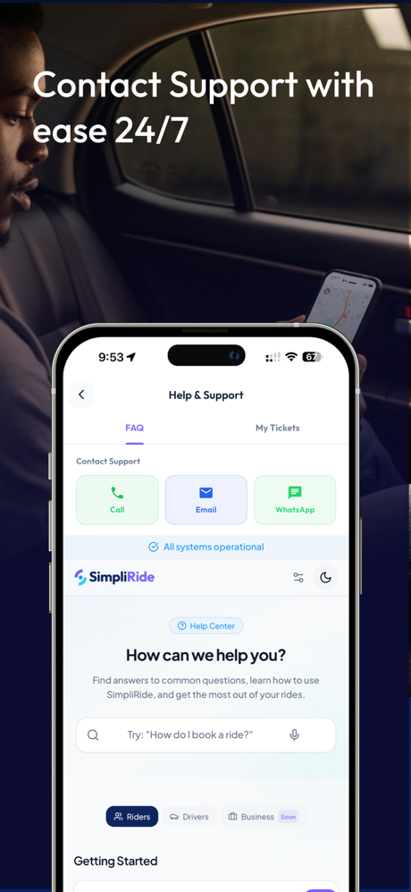 SimpliRide – Request a ride screenshot 8