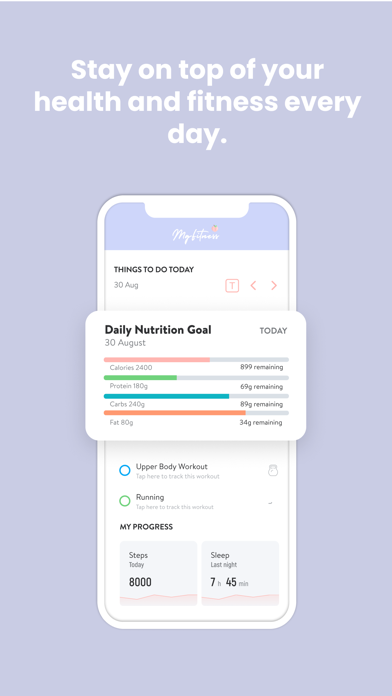MGFITNESS by Madison Ginley Screenshot