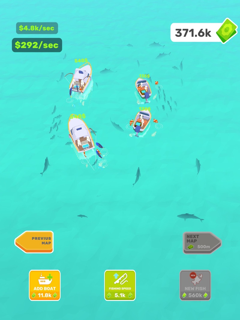 Fish Tycoon: Ocean Empire idle official gameplay screenshot 1