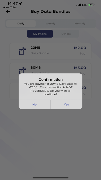 Econet App Lesotho Screenshot 4 - AppWisp.com