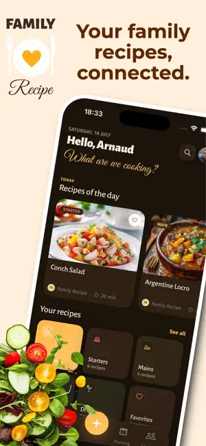 Family Recipe: Book & Planner screenshot 1