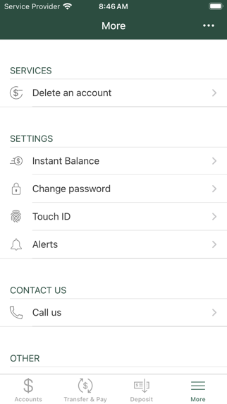 American Interstate Bank Inc Screenshot
