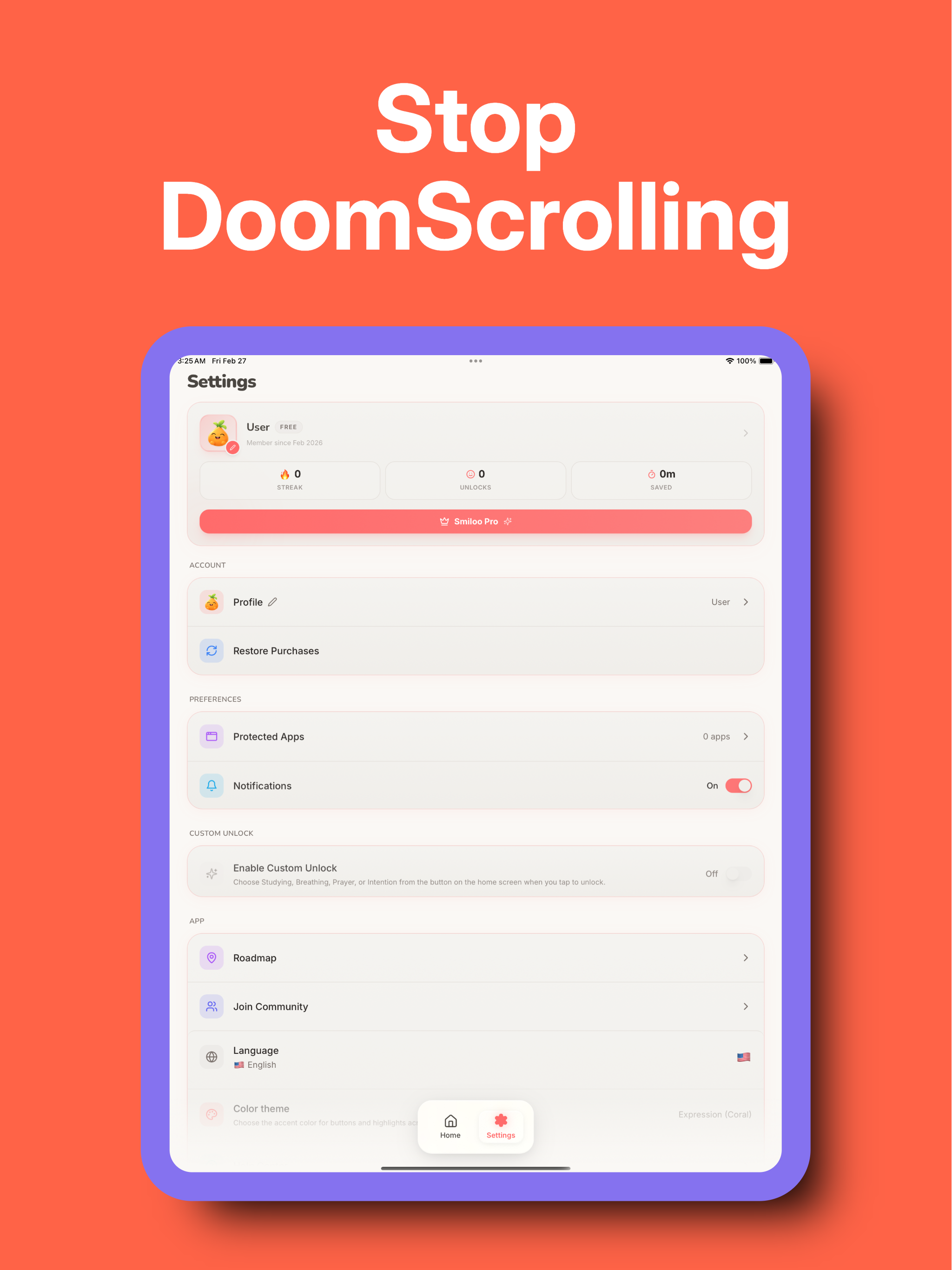 Smiloo: App Blocker & Focus