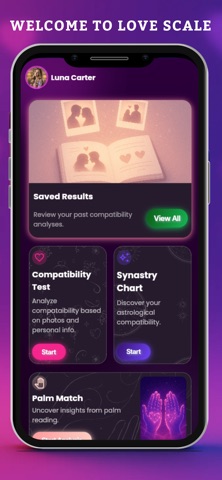 Love Scaler-Compatibility Test iPhone screenshot