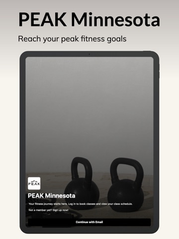 PEAK Minnesota iPad screenshot