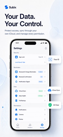 Subix - Subscription Manager Screenshot 6 of 7
