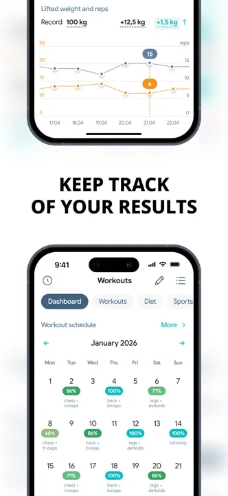 Fitness Appのスクリーンショット（7/10）