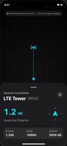 SigLens: US Cell Tower Map screenshot