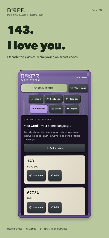 BEPR App Store screenshot 3