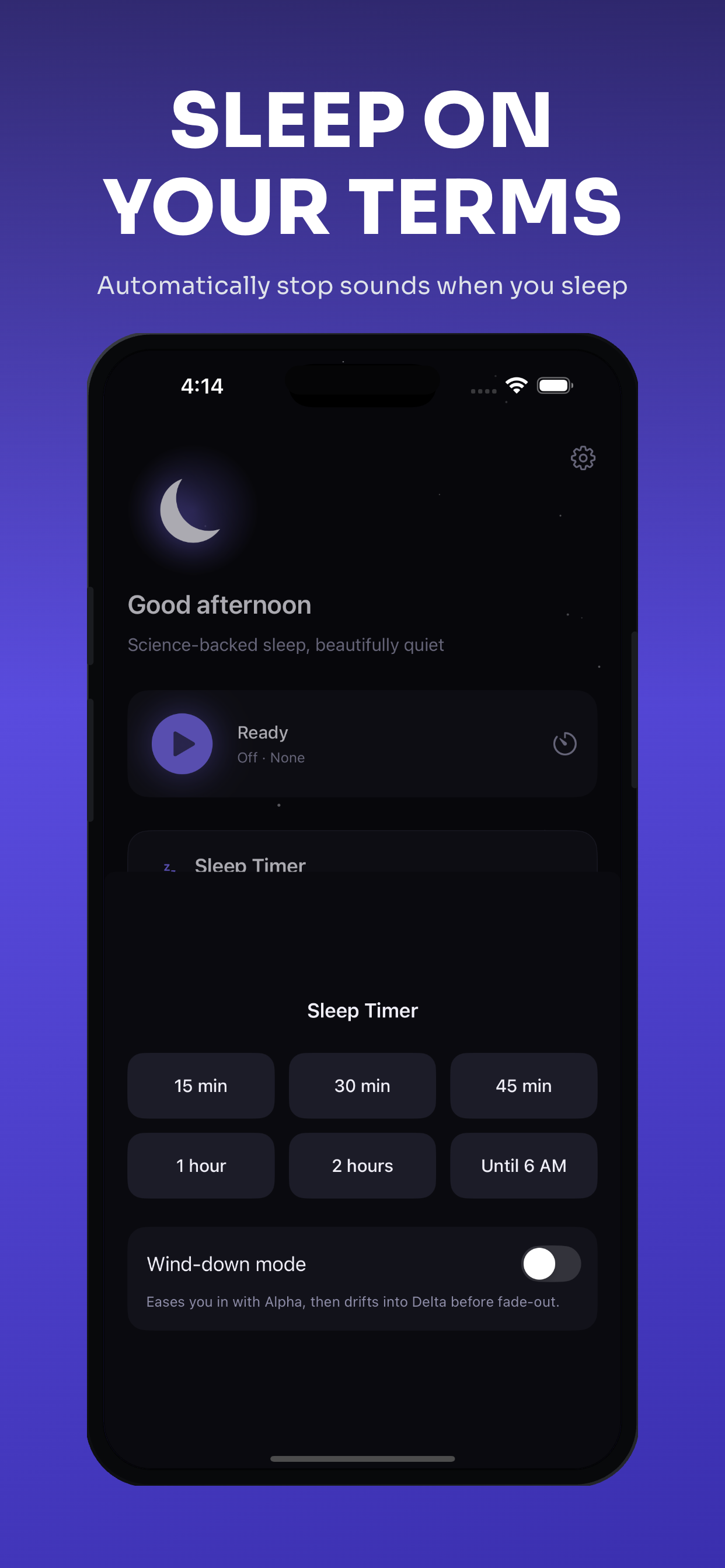 Lunaris: Sleep Sounds & Noise screenshot 4
