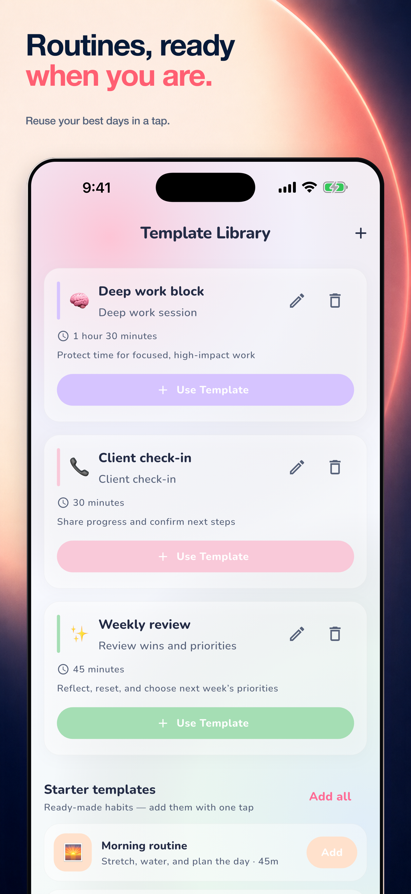 Elegant Planner: Day Planner screenshot 6