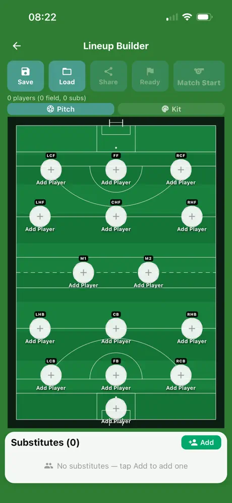 Pitchside Lineup screenshot 5