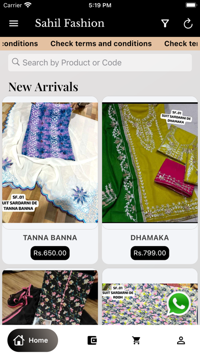 Sahil Fashion Screenshot