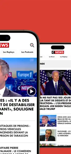 Capture d'écran de CNEWS - Toute L'Actu En Direct sur iPhone 2
