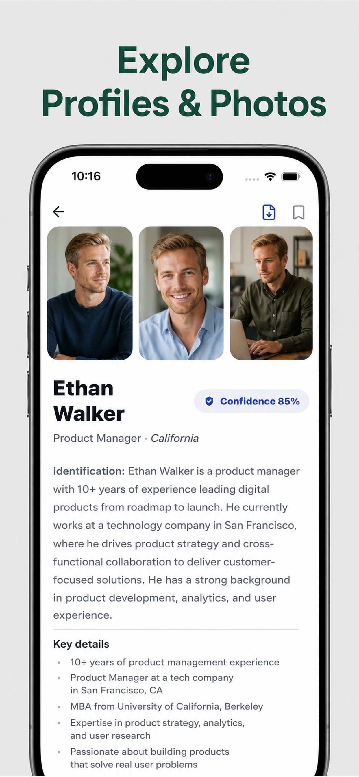 DeepSearch AI - People Finder screenshot 3