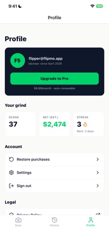 Flipmo: Reseller Scanner Screenshot 5 of 5