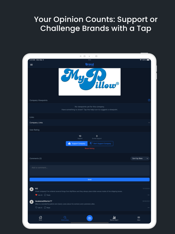 Brand411: Who Owns That Brand? iPad screenshot 4 - Business app