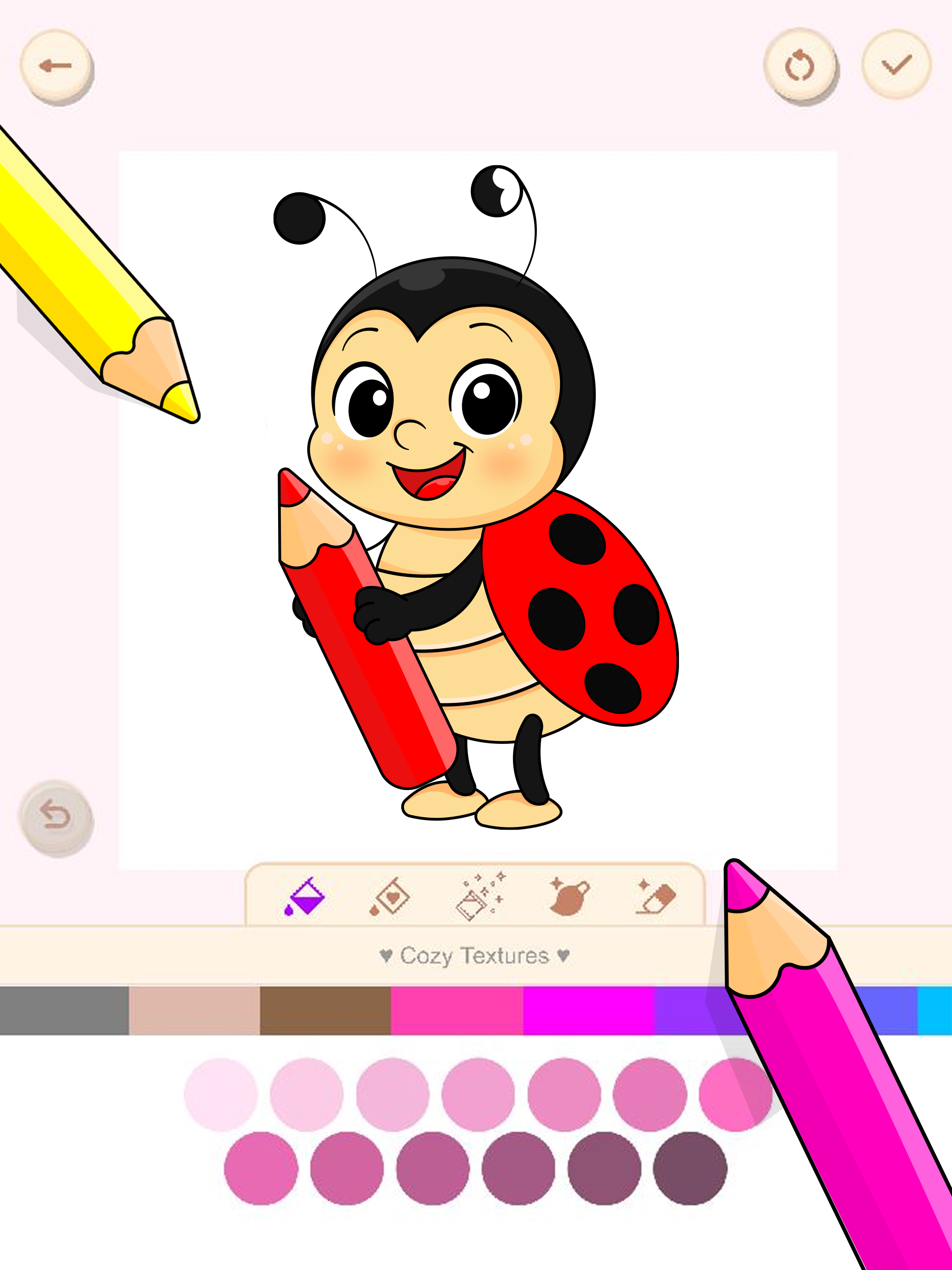 Glitter bug Coloring Fun screenshot 13