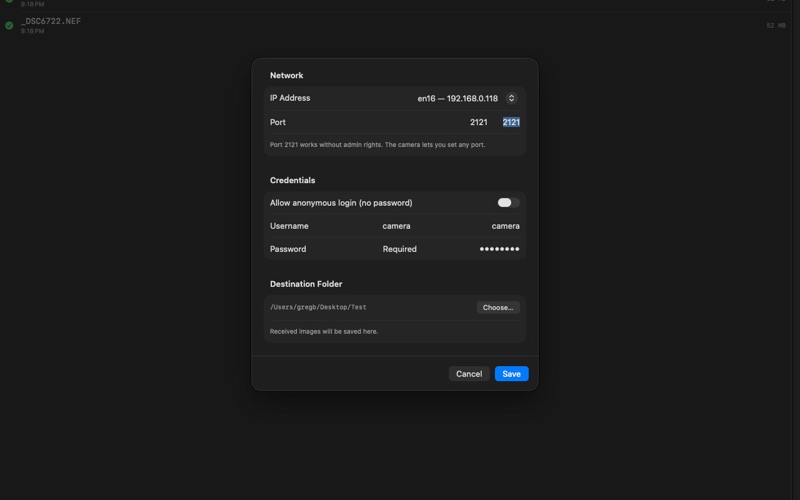 FTP Catcher screenshot 2