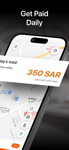 Kaiian Driver app screenshot