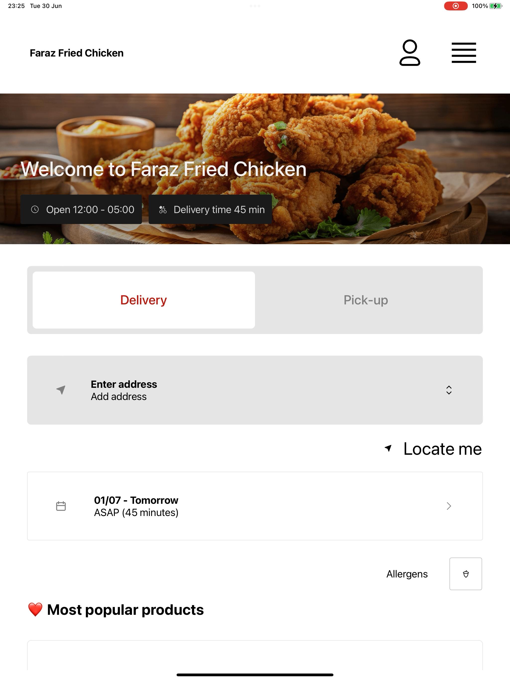 Faraz Fried Chicken screenshot 5