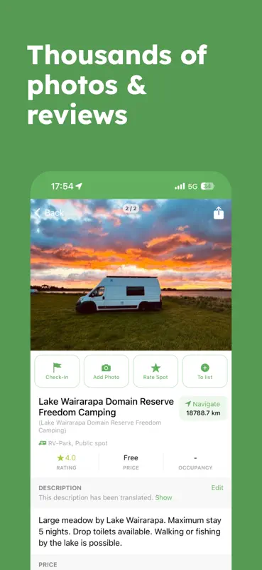 StayFree: Vanlife Wild Camping screenshot 3 of 10