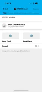 Firstar Bank Mobile screenshot #5 for iPhone