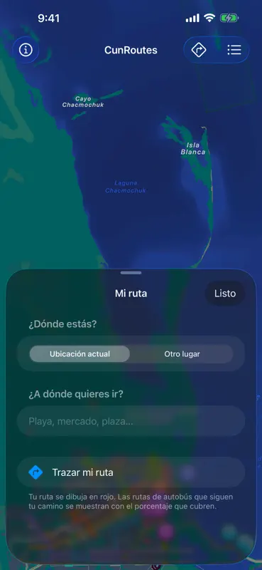 CunRoutes — Rutas de Cancún screenshot 5 of 5