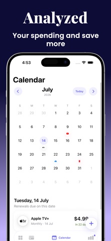 Subscription Manager: SubVault Screenshot 4 of 4