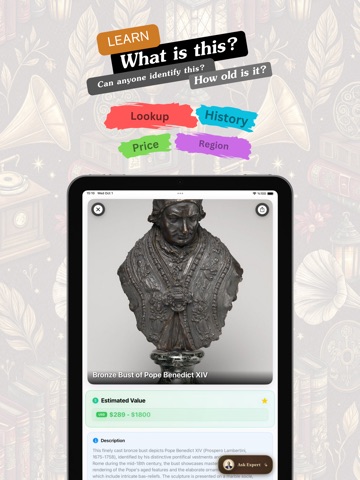 Antique Identifier - Appraisal iPad screenshot