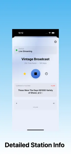 Old Time Radio Streamer screenshot 3