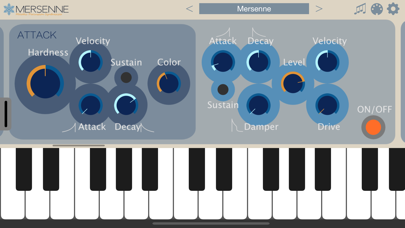 Screenshot #2 pour Mersenne - AUv3 Plug-in Synth