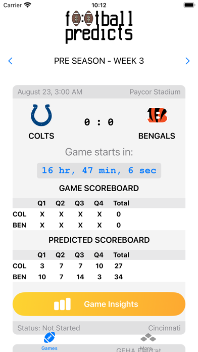 FootballPredicts: Tips & Picks Screenshot