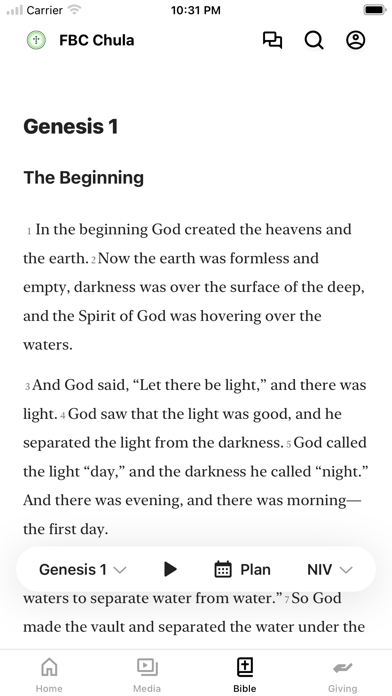 Screenshot 3 of First Baptist Church Chula App