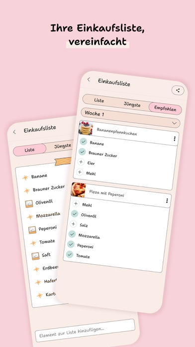 Wochenplan & Essensplaner screenshot 3