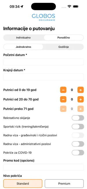 Globos Putno Osiguranje screenshot 1