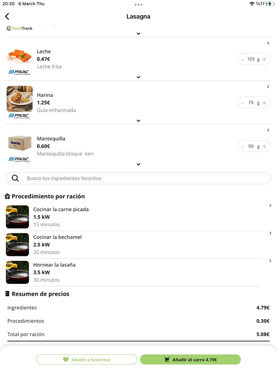 FoodTrack Price Tracking App screenshot-5