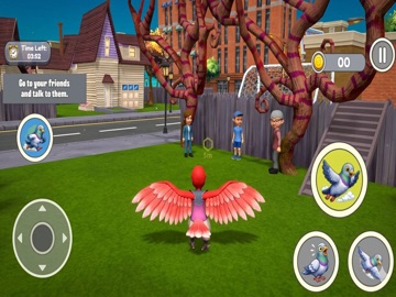 I Am Small Cursed Birds Sim 3D iPad screenshot