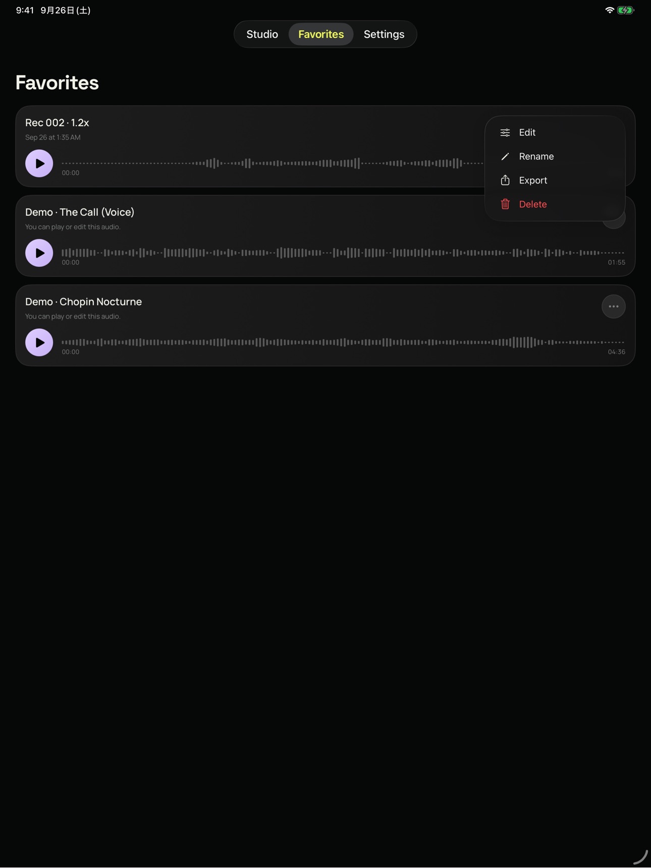 Screenshot 9 of Re Audio - Record & Reverse