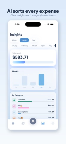Snap - Spending Tracker screenshot