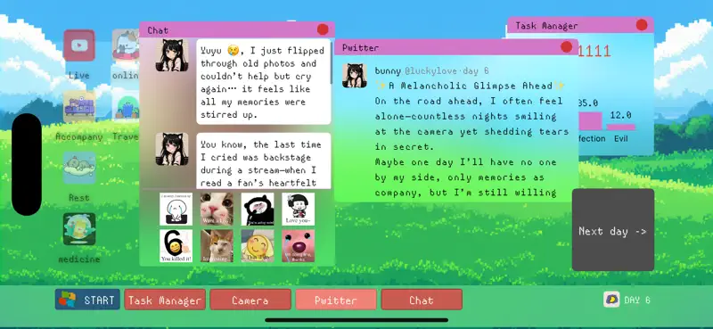 NEEDY GIRL STREAMER screenshot 5 of 5