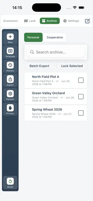 AcreForesight iPhone screenshot 3